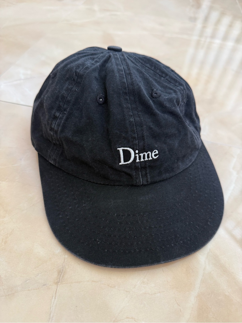 black Dime Classic Logo Cap